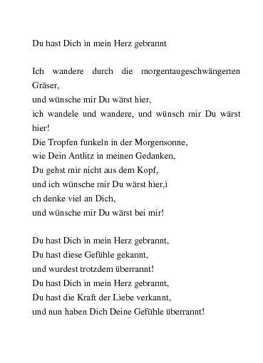 Herzgedichte Gedichte: Herz