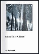 Gedichte: Ein Kleines Gedicht Von Rajymbek